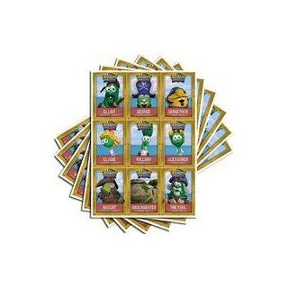 Veggie Tales Pirates Who Don't Do Anything trading cards (9 cards x 20 sheets  180 cards) Toys & Games