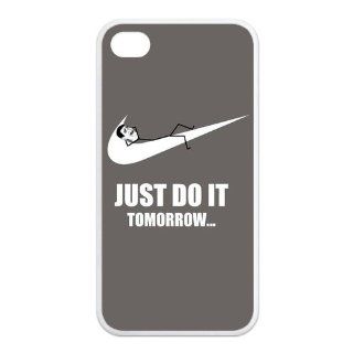 Nike logo means perseverance to do anything just do it iPhone 4/4s Case,TPU Case Electronics
