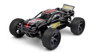 Iron Track RC Electric Centro 118 4WD Brushless Truggy Almost Ready to Run (Black) ***REQUIRED TO RUN (AND SOLD SEPARATELY) 7.4v 1500mah 25C continuous 40C burst Battery, 2 Channel Receiver, AND 2 Channel Transmitter*** Toys & Games