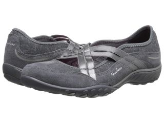 SKECHERS Lay Low Womens Maryjane Shoes (Gray)