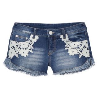 Mossimo Supply Co. Juniors Lace Detail Denim Short   15