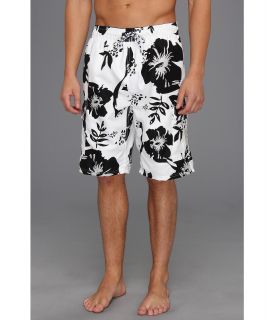 U.S. Polo Assn 11 Metallic Flower Cargo Mens Swimwear (Black)