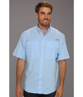 Columbia Tamiami II S/S Mens Short Sleeve Button Up (Blue)