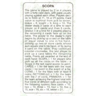 Italian Sicilian Scopa Playing Cards Sports & Outdoors