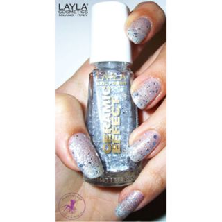 Layla Cosmetics Ceramic Effect Nail Polish N.51 Dancing With The Stars (10ml)      Health & Beauty