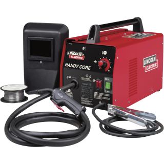 Lincoln Electric Handy Core 115V  Flux Cored Welder Kit — 70 Amp Output, Model# K2278-1  Wirefeed Welders