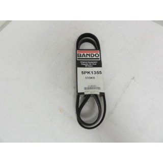 Bando 5PK1355 Serpentine Belt, Industry Number 533K5 Industrial V Belts