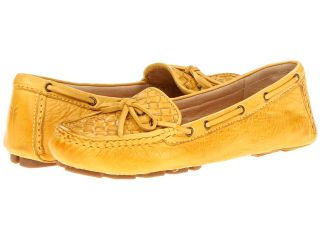 Frye Reagan Woven Womens Slip on Shoes (Yellow)