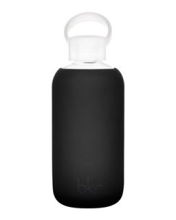 Glass Water Bottle, Jet, 500 mL   bkr