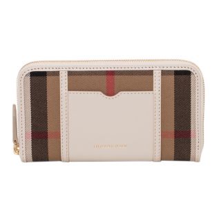 Burberry Large Ziggy House Check Wallet
