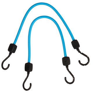 Coleman Abs 20 Inch Stretch Cords 2 pack, Blue/ Black