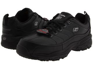 SKECHERS Work DLite SR Enchant   Safety Toe Womens Work Boots (Black)