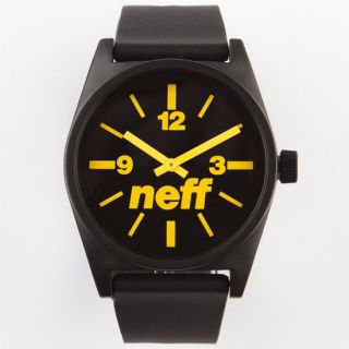 Daily Watch Black/Yellow One Size For Men 240300928