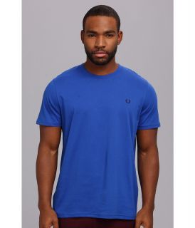 Fred Perry Classic Crew Neck T Shirt Mens T Shirt (Navy)