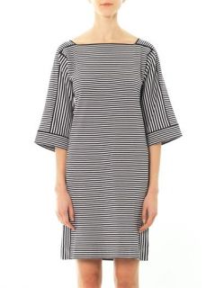 Stripe cotton knit dress  Chloé