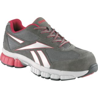 Reebok Composite Toe EH Cross Trainer Work Shoe   Gray/Red, Size 11, Model