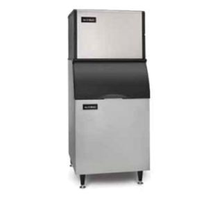 Ice O Matic Half Cube Ice Maker with 510 lb Bin Capacity   652 lb/24 hr, Air Cooled