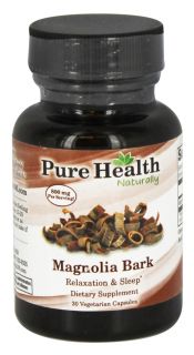 Pure Health   Magnolia Bark   30 Vegetarian Capsules