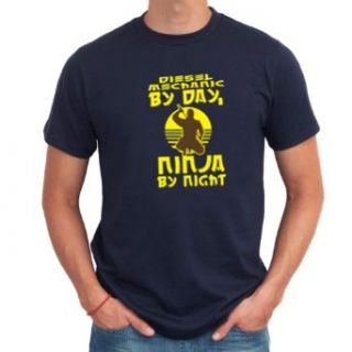 Diesel Mechanic by day, ninja by night Men T Shirt Clothing