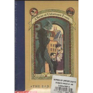 The Bad Beginning, The Reptile Room, The Wide Window, The Miserable Mill, The Austere Academy, The Ersatz Elevator (books #1 #6, shrink wrapped set) (A Series of Unfortunate Events) Lemony Snicket 9780439415873 Books