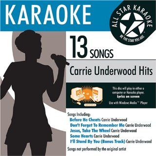 ASK 1548 Country Karaoke V2; Carrie Underwood (Bonus Track) I'll Stand By You Music