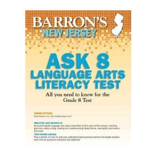 Barron's New Jersey Ask 8 Language Arts Literacy Test, 3rd Edition (Barron's New Jersey Ask8 Language Arts Literacy Test) (Paperback)   Common By (author) M.A. Oona Abrams By (author) Timothy Hassall 0884607260490 Books