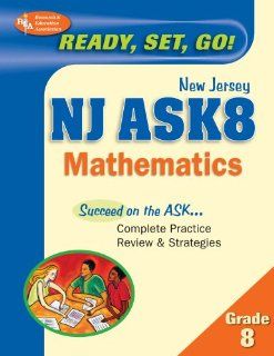 NJ ASK8 Mathematics (New Jersey ASK Test Preparation) Stephen Hearne Ph.D., Penny Luczak MA 9780738604343 Books
