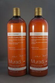 Murad Shampoo Conditioner 33.8oz 1litre Color Treated Hair Growth  Hair Regrowth Shampoos  Beauty