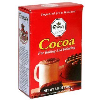 Droste Cocoa for Baking & Drinking, 8.8 Ounce Boxes (Pack of 4)  Hot Cocoa Mixes  Grocery & Gourmet Food