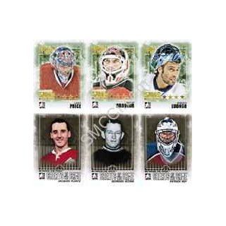 2009 / 2010 Between the Pipes Series Complete Mint 150 Card Goalies Set Featuring Carey Price, Marc andre Fleury, Martin Brodeur, Ryan Miller, Bernie Parent, Dominik Hasek, Ed Giacomin, Felix Potvin, Gerry Cheevers, Grant Fuhr, Jacques Plante, Georges Vezi