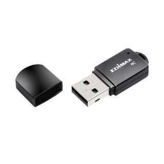 Edimax EW 7811UTC AC600 Dual Band USB Adapter, Mini Size Easy to Carry, Supports Both 11AC ( 5GHz Band ) and 11n ( 2.4GHz Band ) Wi Fi Connectivity, Upgrades your PC / Laptop for Exceeding Streaming and Faster  Computers & Accessories