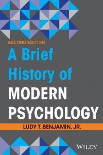 A Brief History of Modern Psychology 9781118206775 Social Science Books @