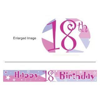 18th Birthday banner   Life Begins Happy 18th Birthday Banner   Other matching party products   birthday shimmer   pink   Musical Instruments Equipment And Accessories