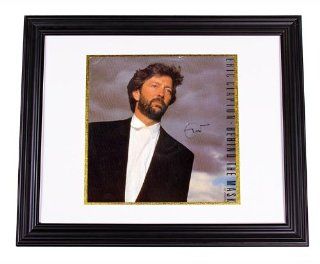 Eric Clapton Autographed Behind The Mask Signed LP Album Eric Clapton Entertainment Collectibles