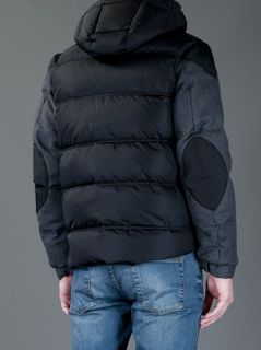 MONCLER Logo-Appliquéd Leather-Trimmed Quilted Cotton-Corduroy Down Jacket  for Men