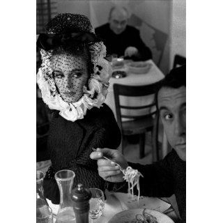 Art Rome Spaghetti (with Model Debora Dixon, for Harper's Bazaar)  Archival Digital  Frank Horvat