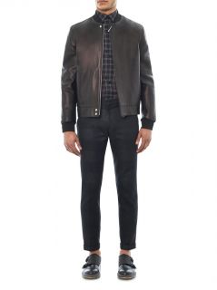 Nappa leather bomber jacket  Balenciaga
