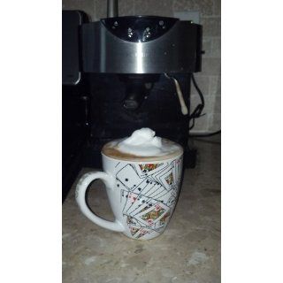 Mr. Coffee ECMP50 Espresso/Cappuccino Maker, Black Espresso Machines Kitchen & Dining