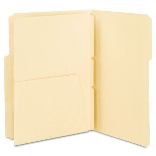 MLA Self Adhesive Folder Dividers with 5 1/2 Pockets on Both Sides, 25/Pack 