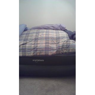 Smart Air Beds Queen Raised Pillowtop Air Bed with Remote Control, Gray Sports & Outdoors