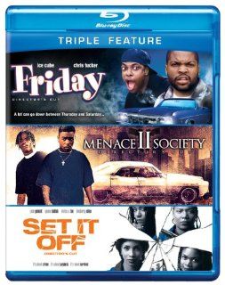 Friday / Menace II Society / Set It Off (Triple Feature) [Blu ray] Various Movies & TV