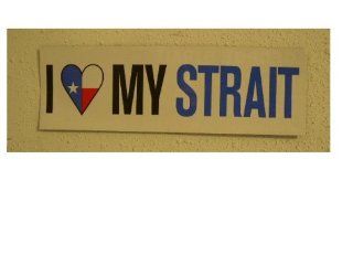 George Strait Bumper Sticker It Just Comes Natural 