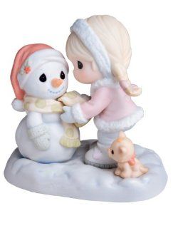Precious Moments The Warmth Of Christmas Comes From The Heart   Holiday Figurines