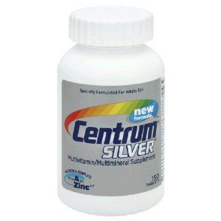 Centrum Silver Multivitamin/Multimineral Supplement, for Adults 50 Plus, Tablets , 150 tablets Health & Personal Care