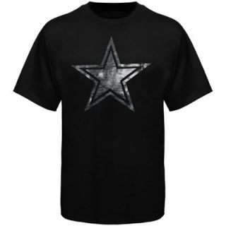 Dallas Cowboys Heathered Star T Shirt   Black
