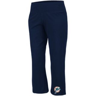 Miami Dolphins Ladies Navy Blue Classic Stretch Cropped Pants