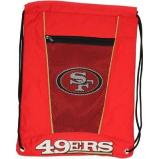 San Francisco 49ers Mesh Drawstring Backpack   Scarlet