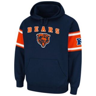 Chicago Bears Passing Game III Hooded Sweatshirt   Navy Blue