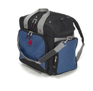 Athalon Boot Bag with Hidden Backpack Straps (Blue/Black)  Snow Sports Boot Bags  Sports & Outdoors