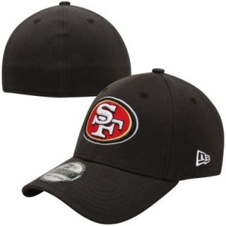 New Era San Francisco 49ers Primary Logo Machine 39THIRTY Flex Hat   Black